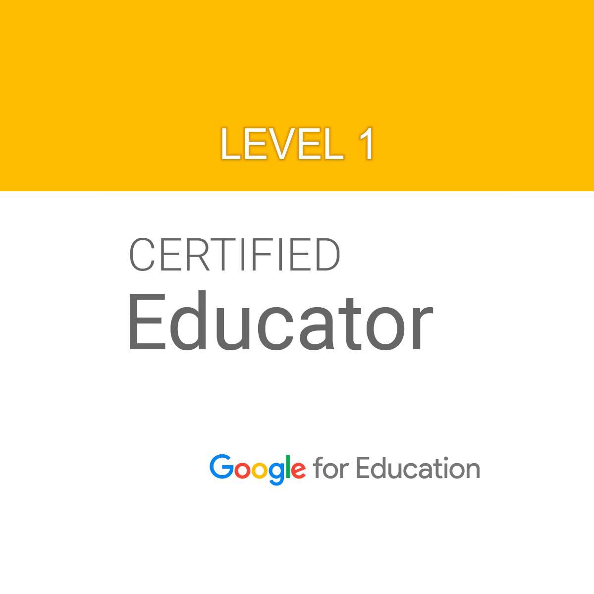 Google Certified Educator Lv.1 온라인 교육비